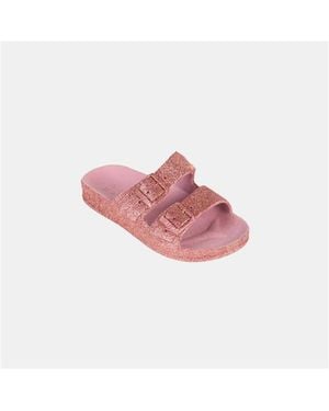 CACATOES Sandales plates SANDALE TRANCOSO BABIES ROSE