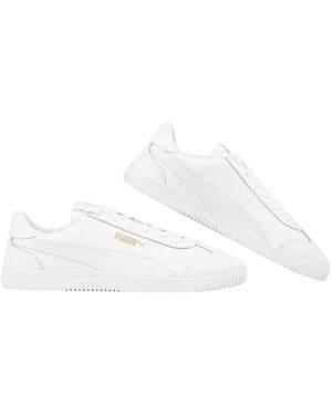 PUMA Baskets Basses Baskets Club 5V5 Cuir Synthétique - Blanc