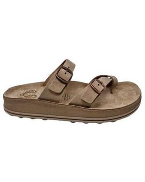 FANTASY SANDALS Sandales compensées CHAUSSURES CATERINA - Marron