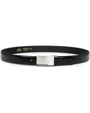 Lancaster Ceinture Ceinture Ceinture Cuir Lisse - Noir