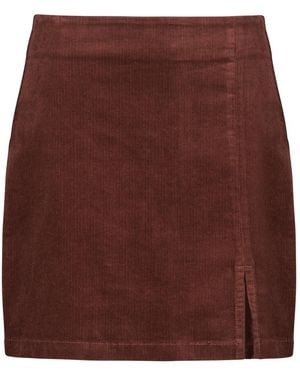 ONLY Gonne Corte Onlflora Hw Cord Short - Marrone