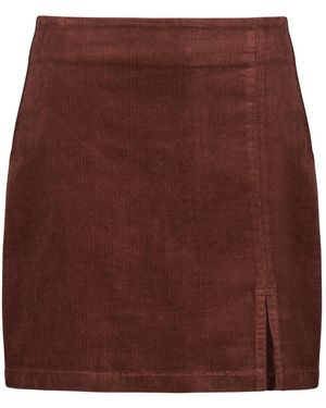 ONLY Jupes Courtes Onlflora Hw Cord Short - Marron