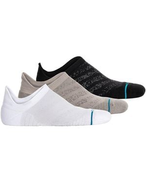 Stance Chaussettes unisexe Chaussettes Paquet de 3 Run Light Tab 3 Pack - Noir