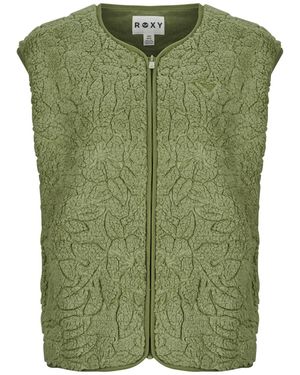 Roxy Fleecepullover Best Town Vest - Grün