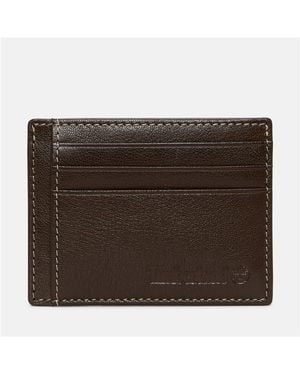 Timberland Portefeuille Tb0A2Mmx2141 Ripley Leather Card Case - Marron