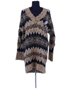 Pinko Pull Pull En Laine - Bleu