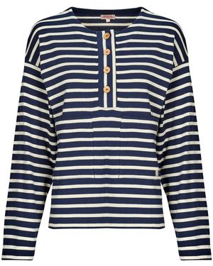 Armor Lux Blouse Marniere Tunisienne Heritage - Blauw