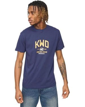 Kings Will Dream T-shirt Tattooed - Bleu