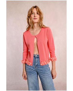 Molly Bracken T-shirt - LADIES KNITTED CARDIGAN - Rouge