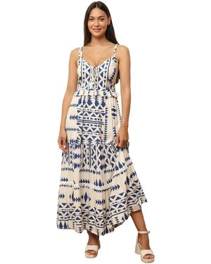 La Modeuse Jurk 71030_P166485 - Blauw