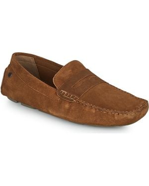 Jack & Jones Scarpe Jfwjensen Suede Loafer - Marrone