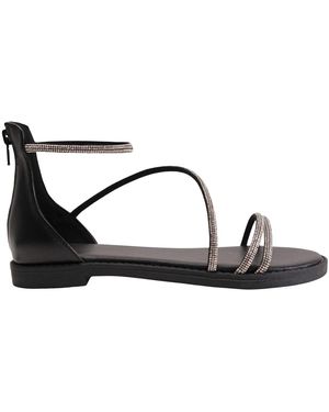 Where's That From Sandales Gladiator - Noir