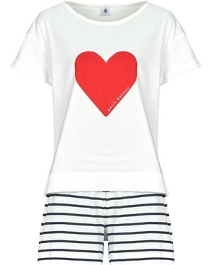 Petit Bateau Ensembles de pyjama PYJACOURT - Blanc