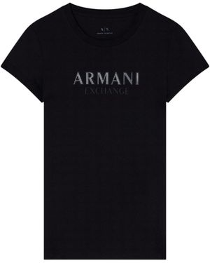 EAX T-shirt XW001388 AF10356 - Noir