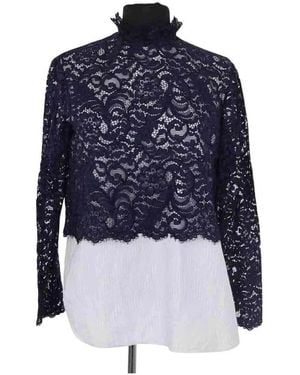 Sandro Blouses Top - Bleu