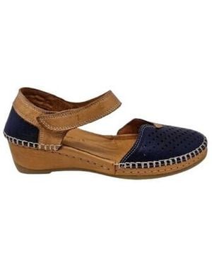 Coco   Abricot Sandales CHAUSSURES COCO ABRICOT V3026B - Bleu