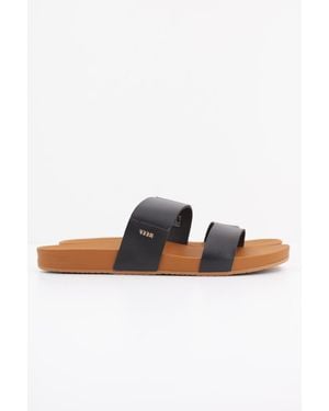 Reef Claquettes Cushion Vista - Noir