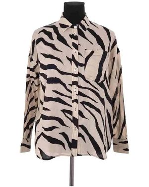Mkt Studio Chemise Chemise beige - Noir