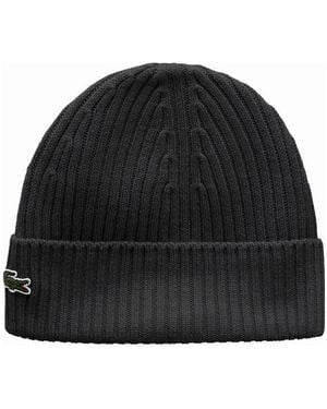Lacoste Bonnet Hjm - Noir