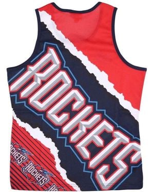 Mitchell & Ness Debardeur Jumbotron 2.0 Mesh Tank Harwood Classics - Rouge