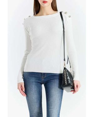 Met Sweater - Wit