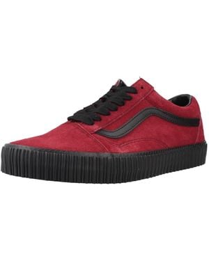 Vans Lage Sneakers Old Skool Creeper - Rood