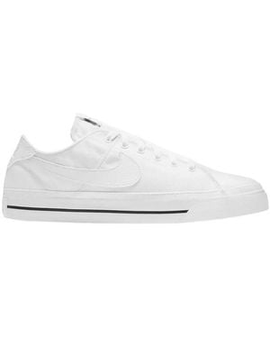 Nike Baskets basses Baskets Court Legacy Canvas toile - Blanc