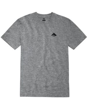 Emerica T-shirt JUSTIFIED TRIANGLE SS TEE GREY HEATHER - Gris