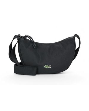 Lacoste Hüfttasche Sac Demi-Lune Neocroc - Schwarz