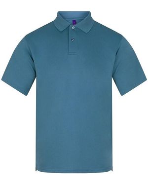 Henbury Polo H475 - Bleu