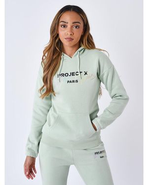 Project X Paris Sweat-shirt Hoodie F222128 - Vert