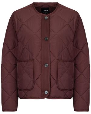 ONLY Giubbotto Onlharriet Quilted - Viola