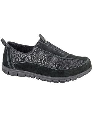 Boulevard Slip ons DF4655 - Noir