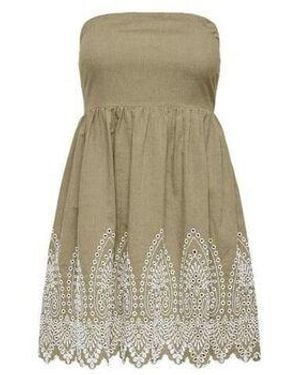 ONLY Robe Courte 99443 - Vert