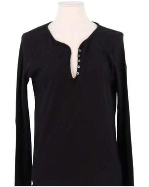Zadig & Voltaire Blouses Top En Coton - Noir