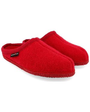 Haflinger Chaussons 61100185 - Rouge