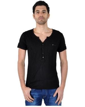 ELEVEN PARIS T-Shirt T-Shirt L2 Basic Ts Pocket - Bleu