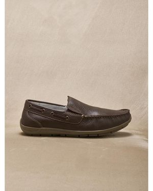 Chaussures Homme PEDICONFORT En Cuir Véritable à Élastiques - Confort Garanti, Tige Souple, Semelle Flexible