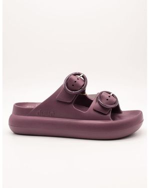 Duo Claquettes D891031 - Violet
