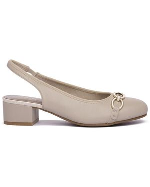 Jana Chaussures escarpins 29469TAUPE - Blanc