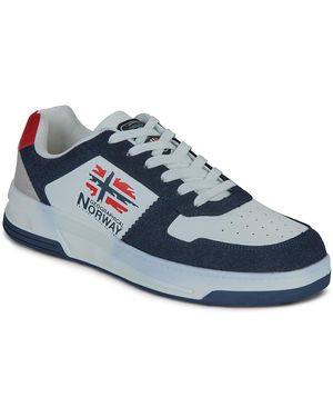GEOGRAPHICAL NORWAY Lage Sneakers Orty - Blauw