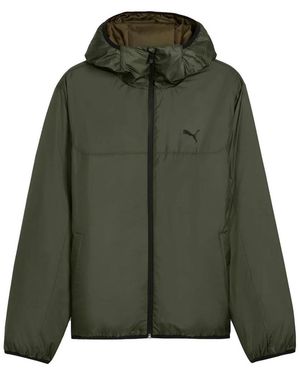 PUMA Coupes vent ESS Light Padded Jac - Vert