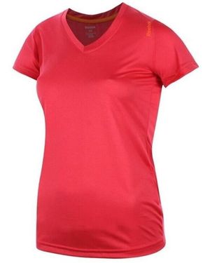 Reebok T-shirt Wor Poly Tee - Rouge