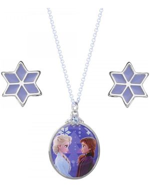 Sc Crystal Collier B4360 - Bleu