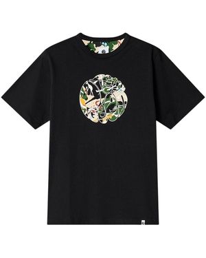 Pretty Green T-shirt Convergence - Noir