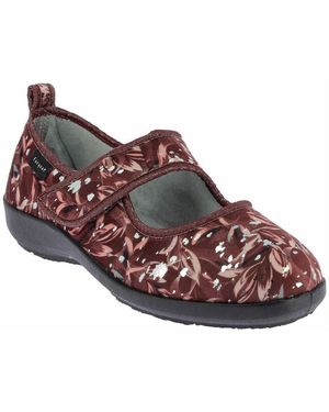 Fargeot Chaussons - Décolletés - Charles IX TONKIN - Rouge - Taille - Marron