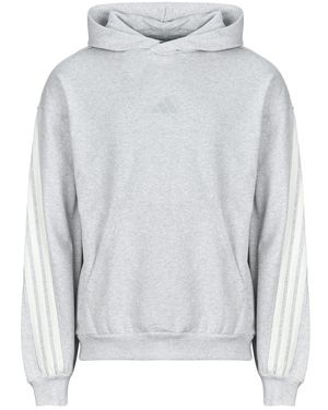 adidas Sweatshirts KIT 3-STRIPES HOODIE - Gris