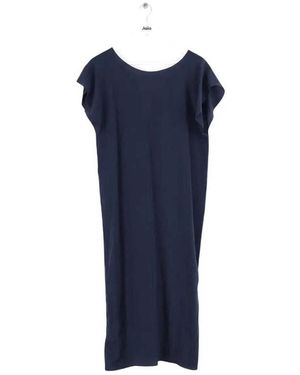 Indress Robe Courte Robe Bleue