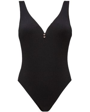Pommpoire Badpak Maillot De Bain 1 Pièce Femme Sanary - Zwart