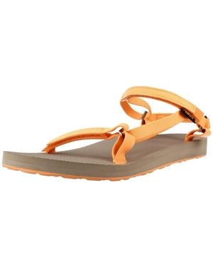 Teva Sandales plates W Original Universal Slim - Métallisé